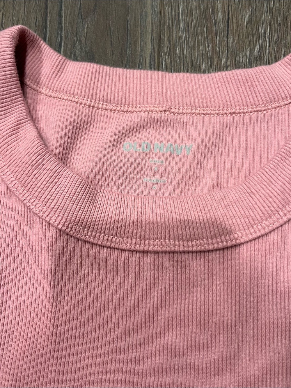 Pink Ribbed Tank Top - Picture 2 of 4